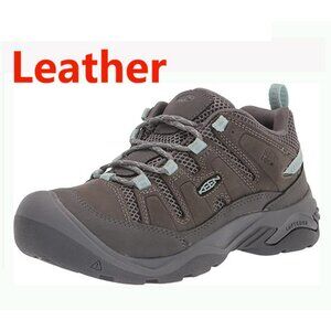 Brand New Keen Women's Circadia Vent Trail Hiking Shoe - Leather Upper